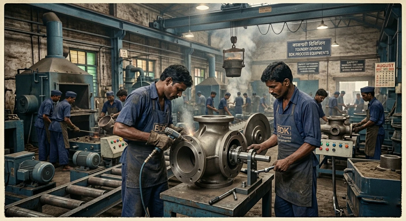 1975 - Foundation of BDK Process Equipment Ltd