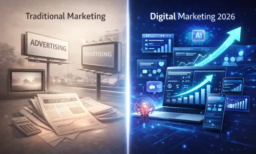 Traditional Marketing vs Digital Marketing 2026